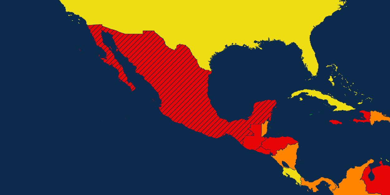 Gulf Cartel Map